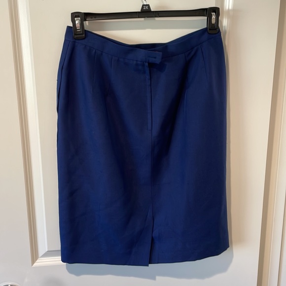 Christian Dior Navy Skirt Suit - Picture 6 of 8